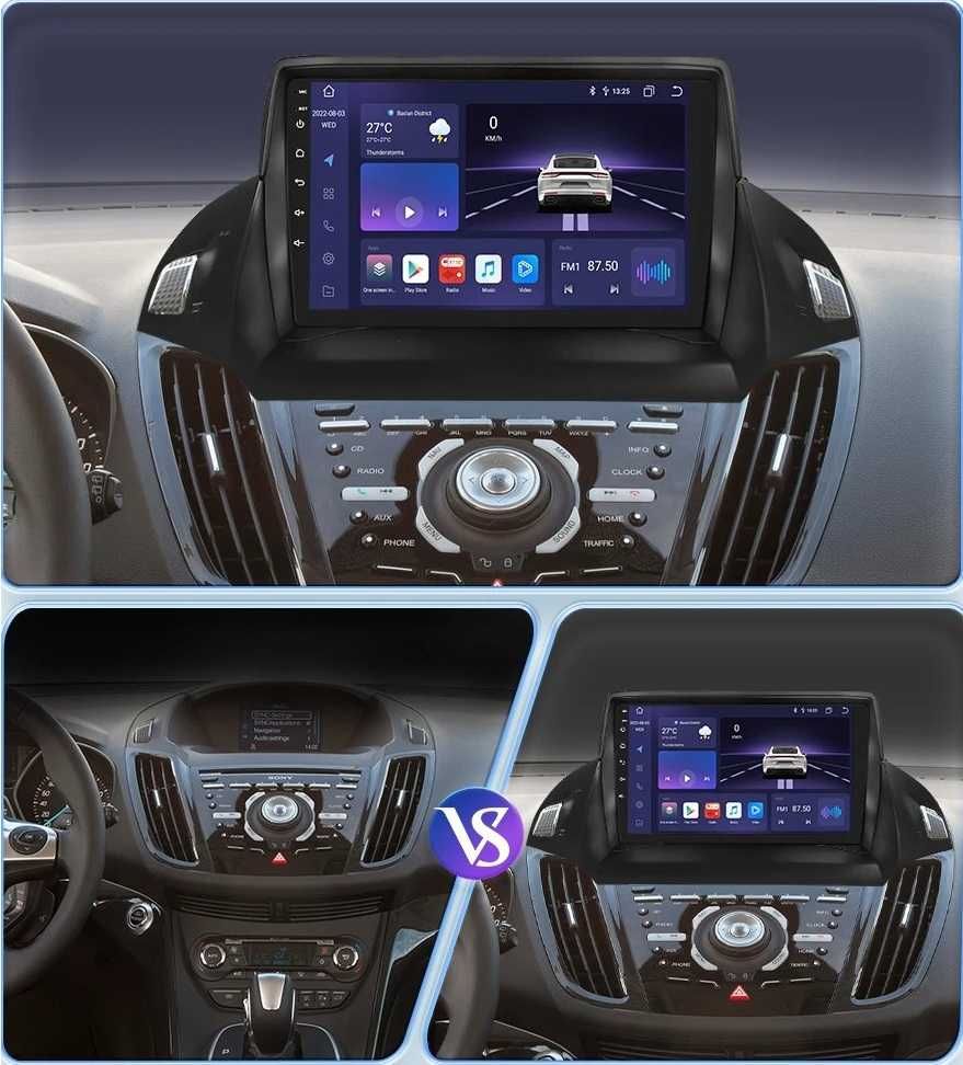 Ford Kuga 2/Escape 2013 - 2017 Мултимедия Навигация Android