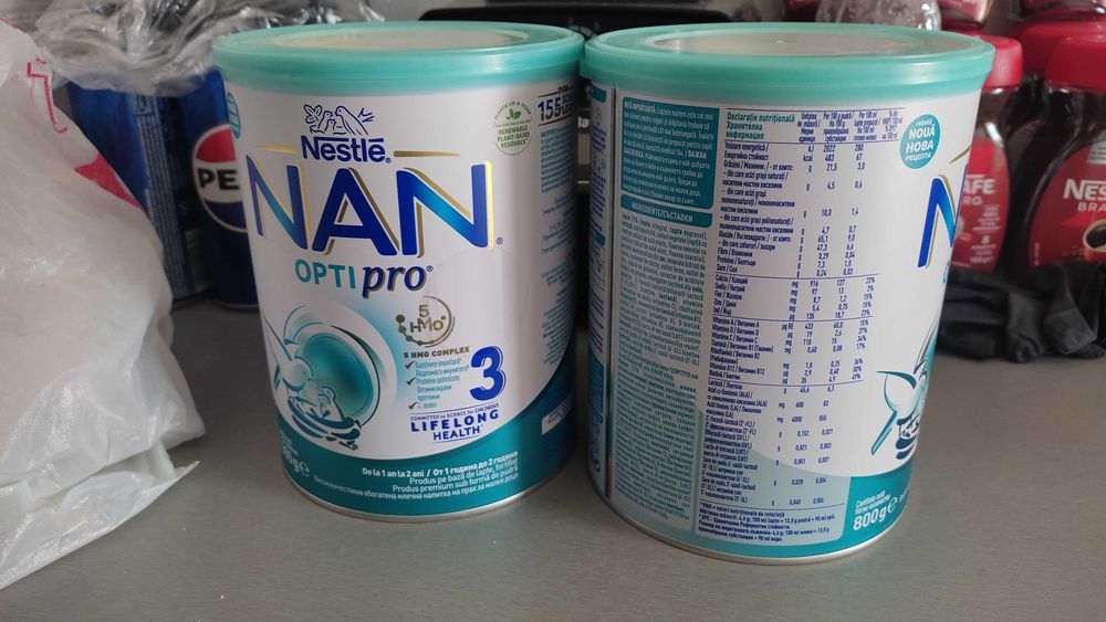 Nan 3 OptiPRO, 2 cutii (800 gr/cutie)