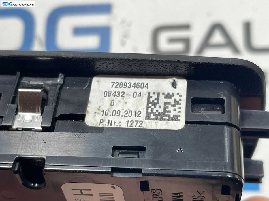 Butoane Geamuri Electrice de la Portiera Stanga Fata Sofer BMW Seria 3 F30 2010 - 2018 Cod 728934604 9208111-01 [N0001]