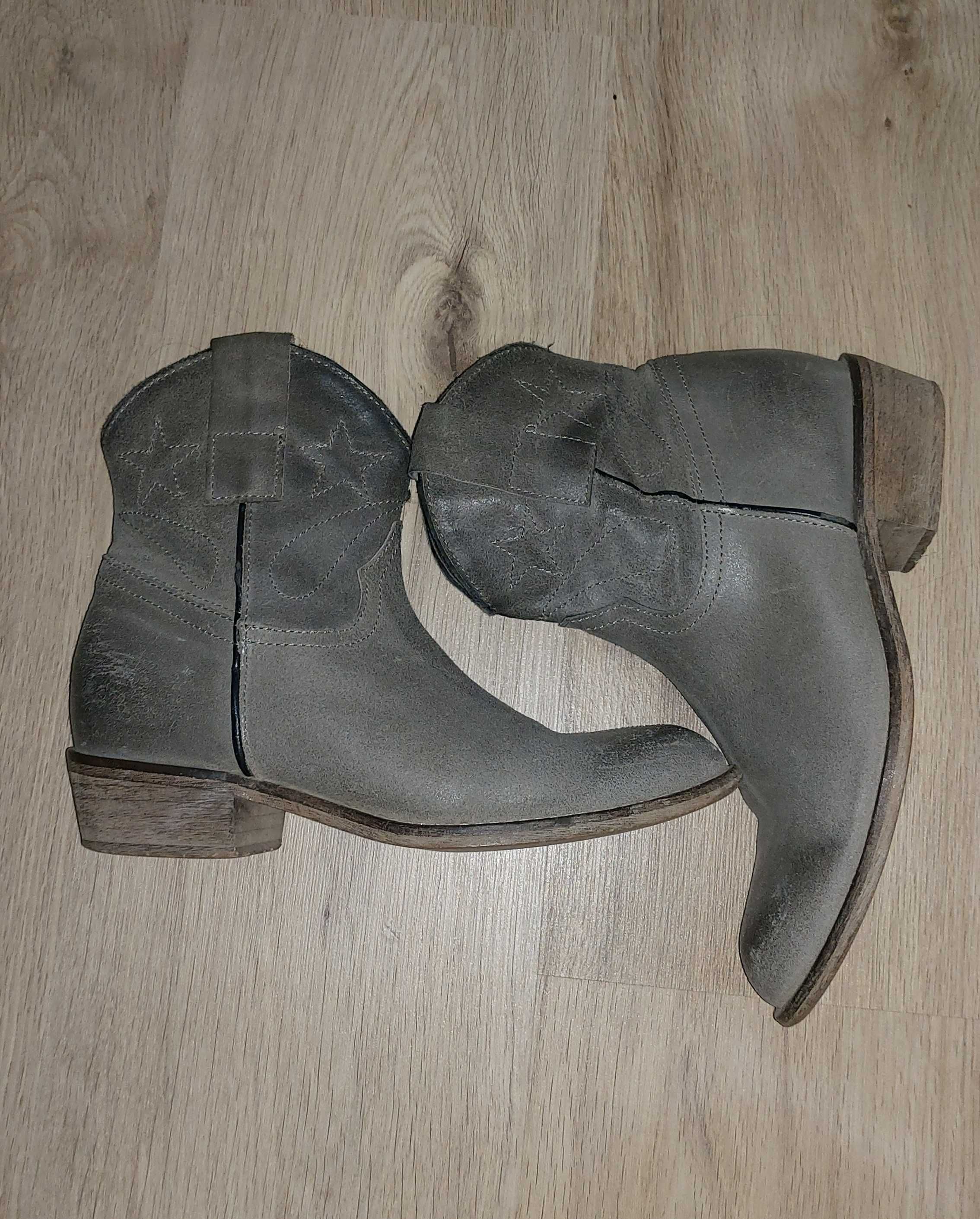 Botine dama din piele naturala