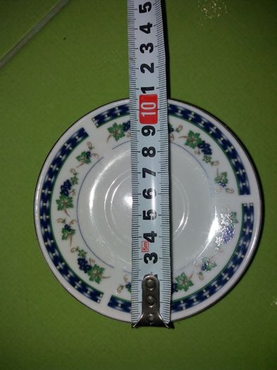 Порцеланов сервиз за кафе Tao Hui -FINE PORCELAIN, 6 бр., Антика 80-те