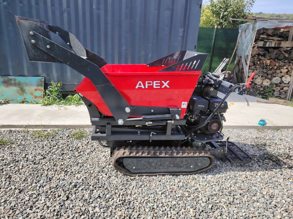 Minidumper pe senile cu basculare înaltă