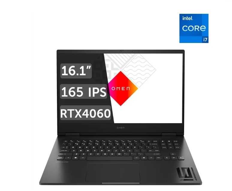 Мощный ноутбук I7 RTX4060 HP OMEN 16