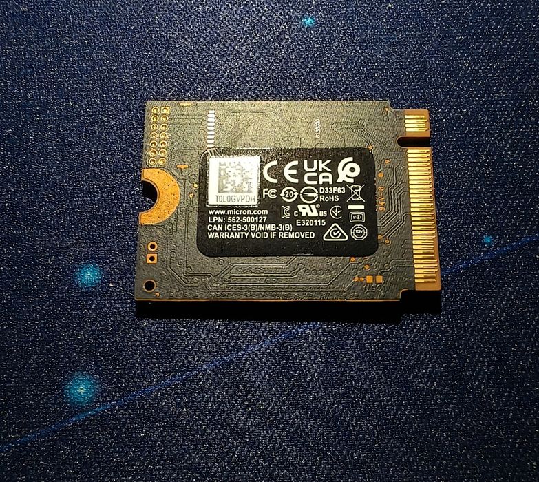 SSD NVMe m2 2230 original Steam deck 512 Gb