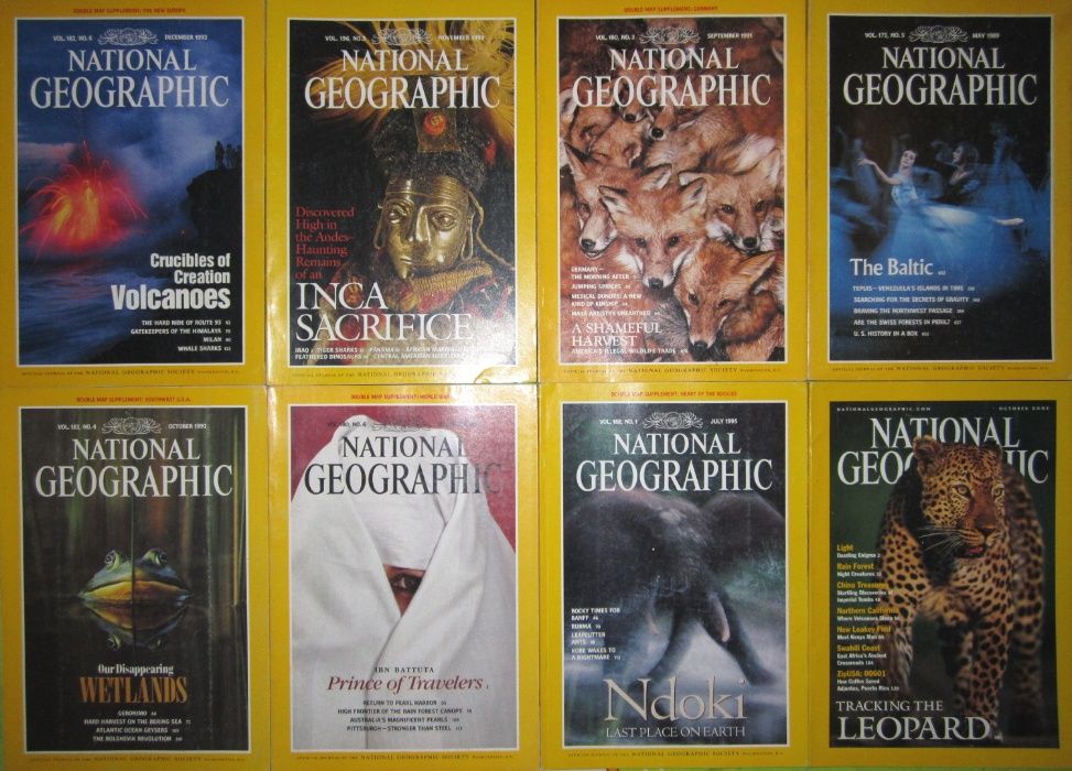 28 de reviste National Geographic USA