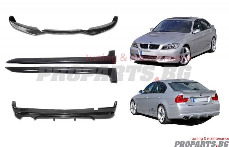 AC тип бодикит комплект спойлери за BMW e90 3er 05 - 11