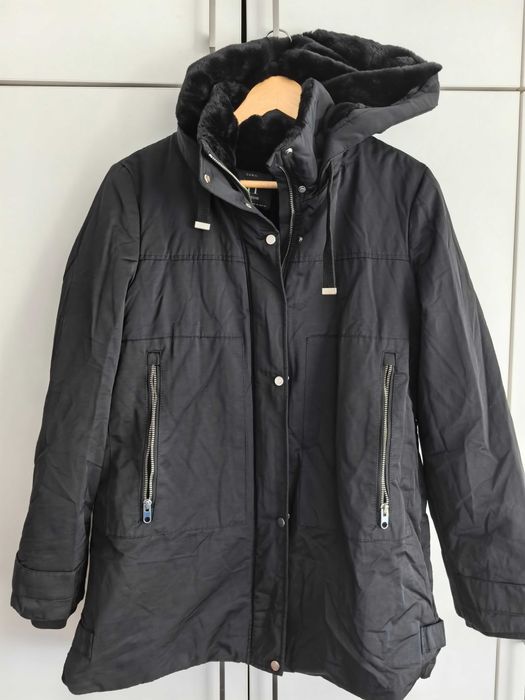 Geaca/ jacheta stil Parka, Zara, calduroasa si impermeabila