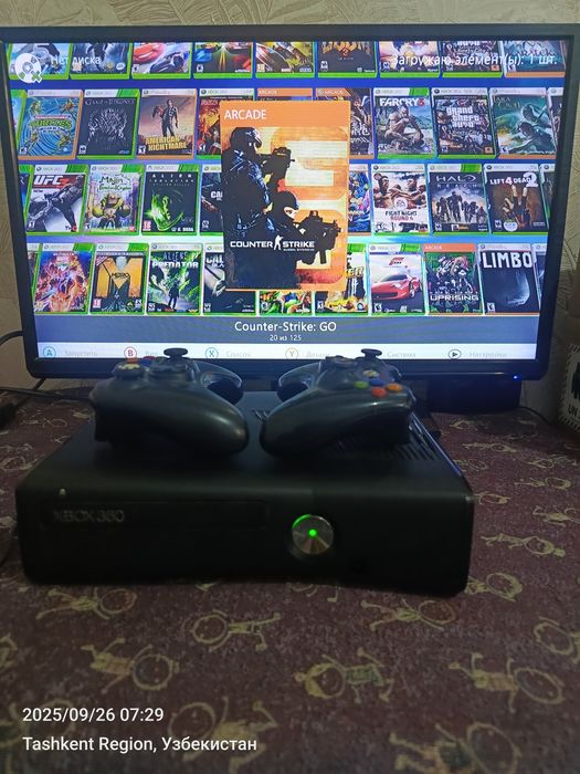 Xbox 360 S 500gb прошитый+120 игры+3 месяц гарантии