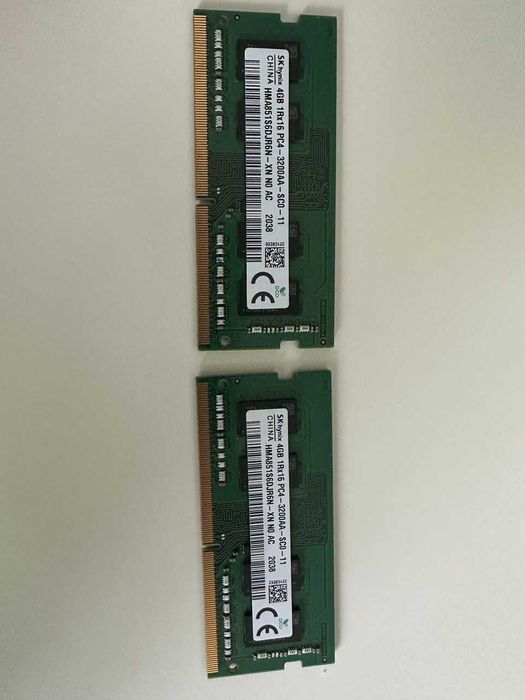 Оперативная память 2 х 4 gb