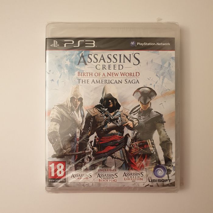 SIGILAT Assassins Creed The American Saga PS3/Playstation 3