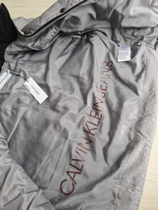 Geacă nouă din puf puffer pentru femei Calvin Klein