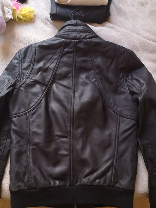 Спортно яке естествена кожа