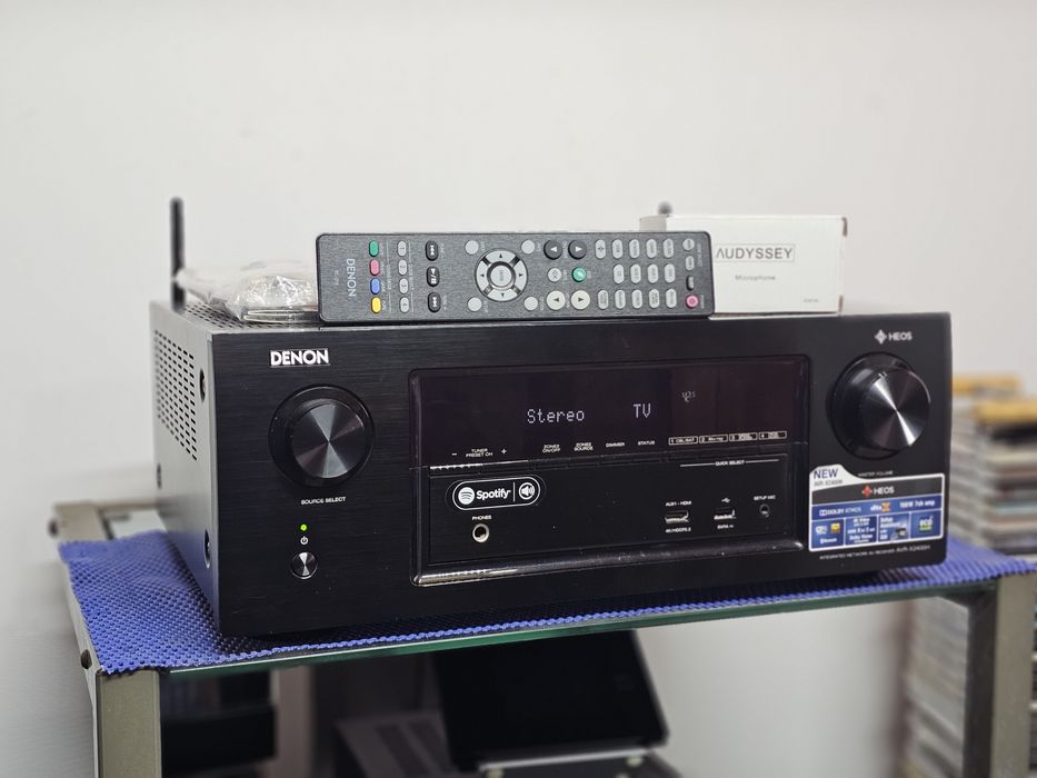 Receiver 7.2  Denon AVR-X2400H 4K / wi-fi