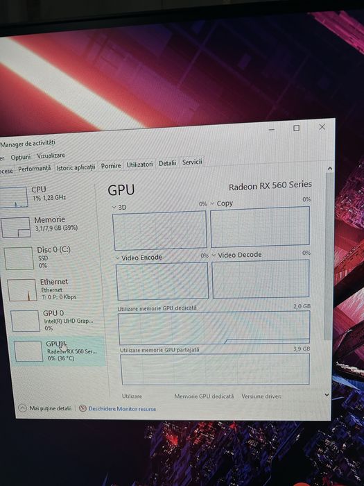 Pc gaming| i5 gen8 | 8gb ram ddr4| placa video rx560| ssd 256gb