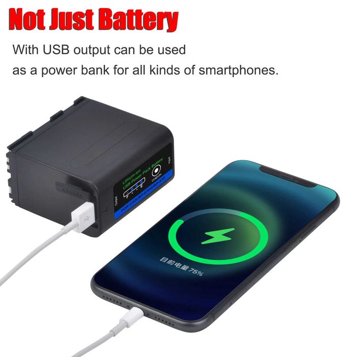 Acumulator foto BP-970G BP-975 8400mAh Canon EOS C100 XH G1 XF100 XM2