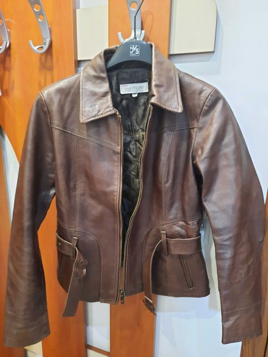 Дамско кожено яке BATA естествена кожа