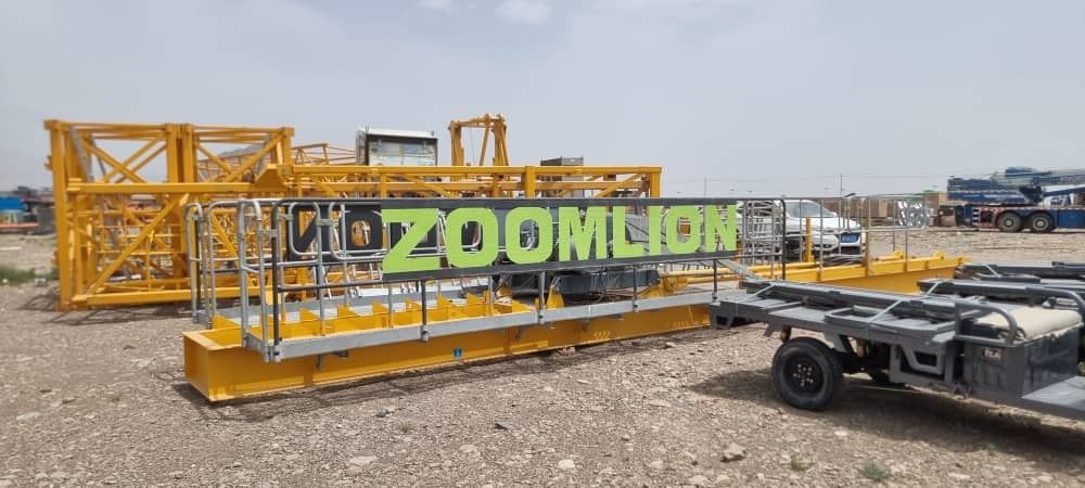 ZOOMLION башенний кран 8тонн 40м высота 60 стрела