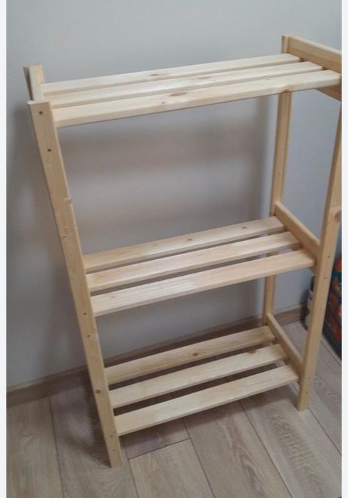 Стеллаж деревянный новый