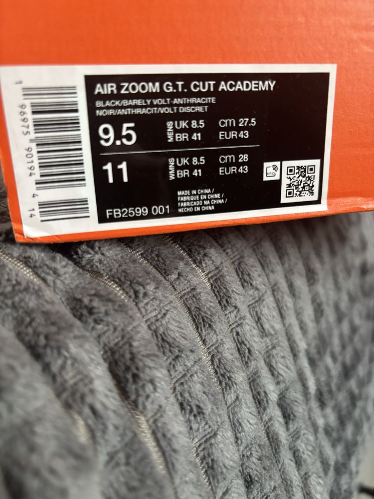 Adidasi basket nike gt cut academy