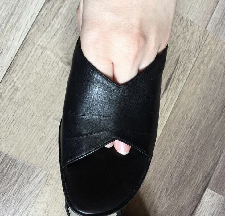 Papuci din piele 35 papuci 35 papuci cu toc numarul 35 papuci piele 35