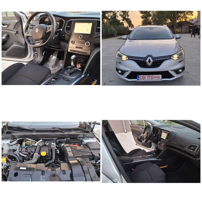 Renault Megane Automat/An 2016, luna X/1.5 D/110C.P./Euro 6/198.000km
