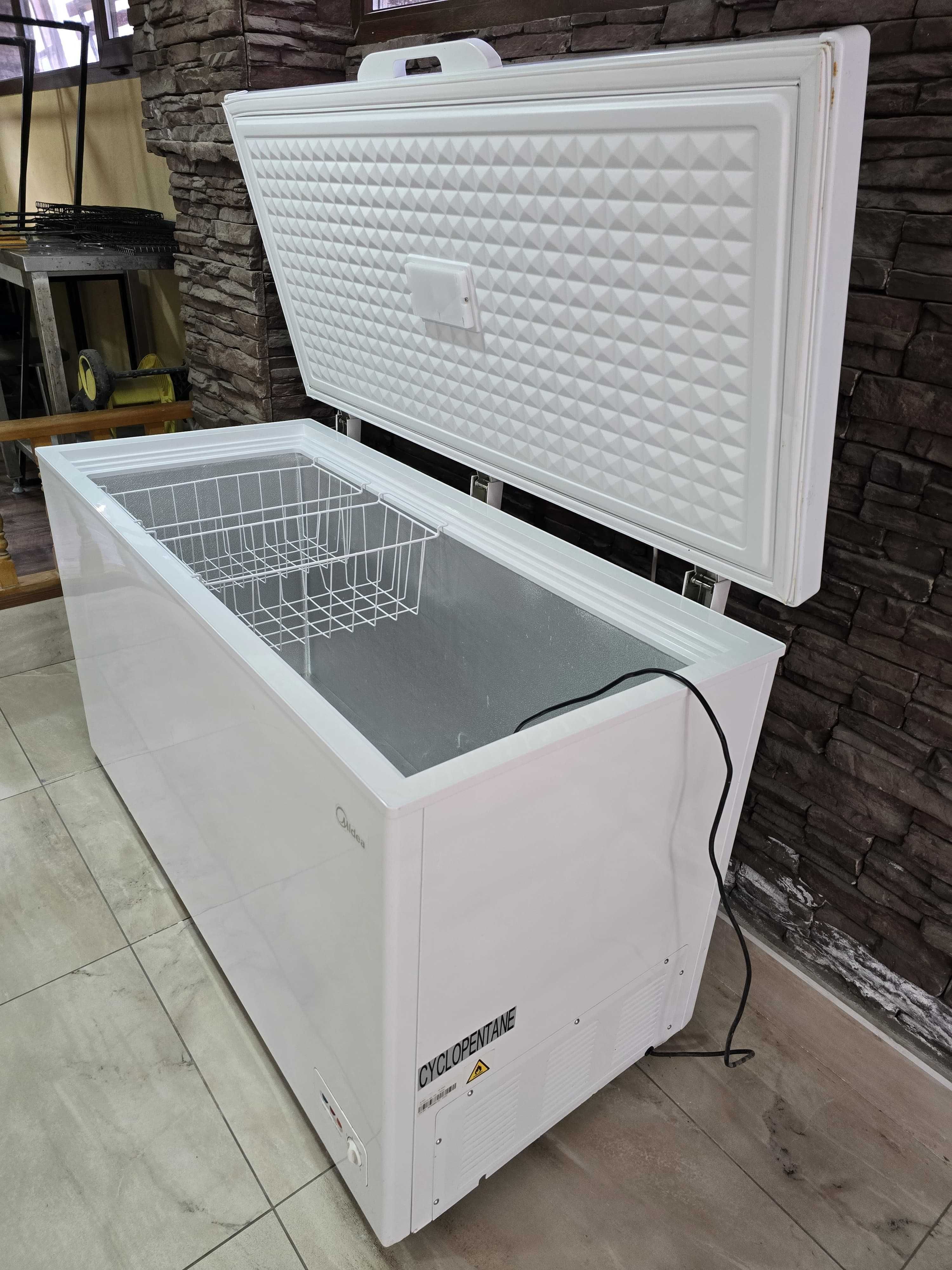 морозильник-шкаф Атлант, ларь Midea