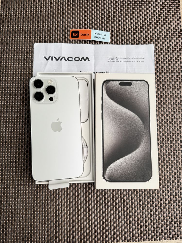 512•iPhone 15 Pro max*ЛИЗИНГ 70лв/м айфон 15 про макс 512