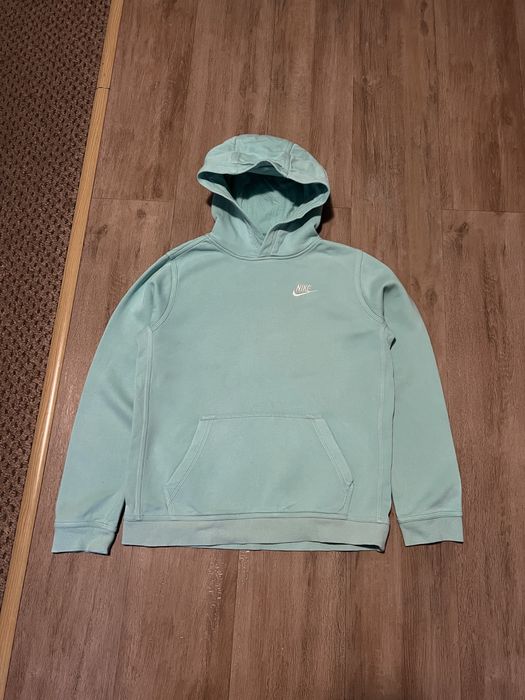 Hanorac nike vintage turcoaz