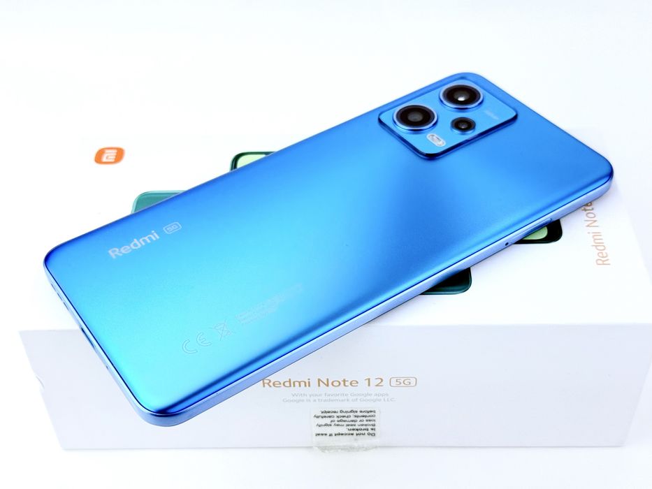Xiaomi Redmi Note 12 5G 128GB 4RAM Ice Blue Перфектен! Гаранция!