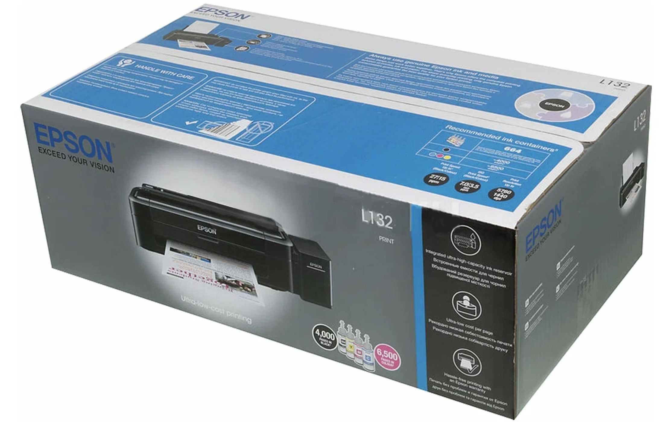 Цветной принтер Epson L132