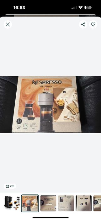 Espresor cafea Vertuo Next nou sigilat schimb
