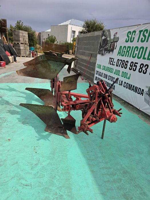 Plug Steeno reversibil hidraulic 1 furtun 2 brazde