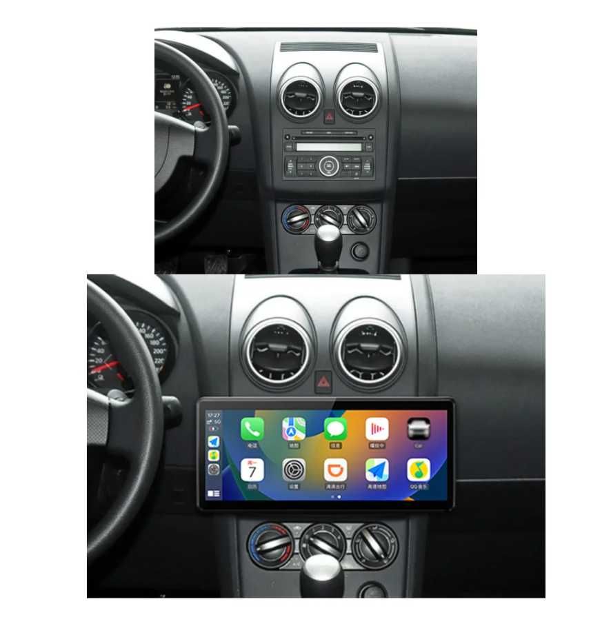NISSAN QASHQAI 2006-2013 - 12.3" андроид навигация, 9009+9501