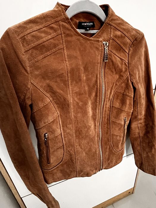 Geaca Morgan, din piele naturala, 36