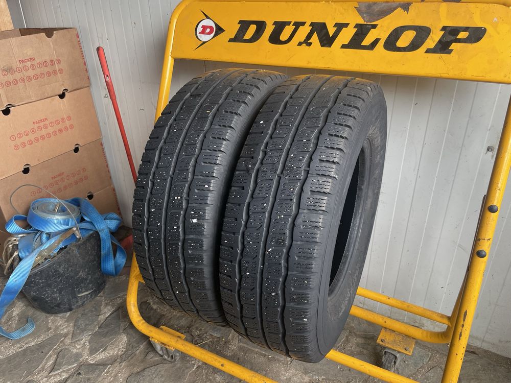 2бр. Kumho Winter Portran 51 225/70/15C, 6.5мм, ДОТ 2020