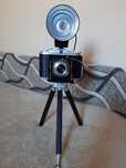 Agfa Izolette 2,trepied Injecta Ines,blitz Agfa