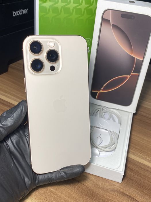 iPhone 16 Pro Max • 256 GB • Desert Titanium