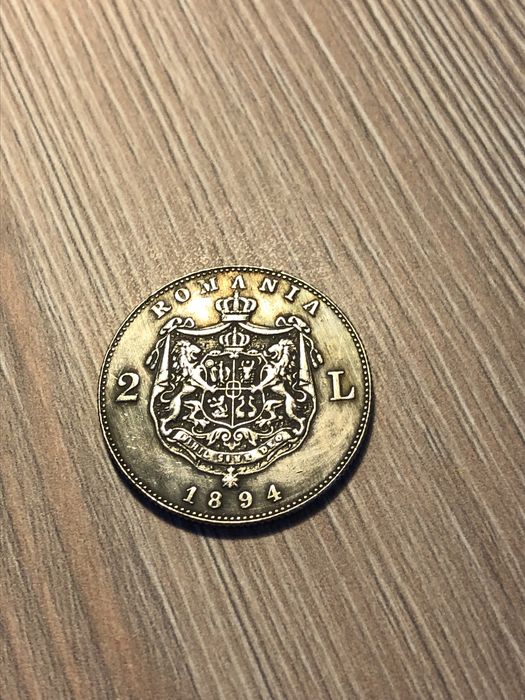 Monedă 2 Lei Carol 1894,1900,1901/1 Leu 1914 replici