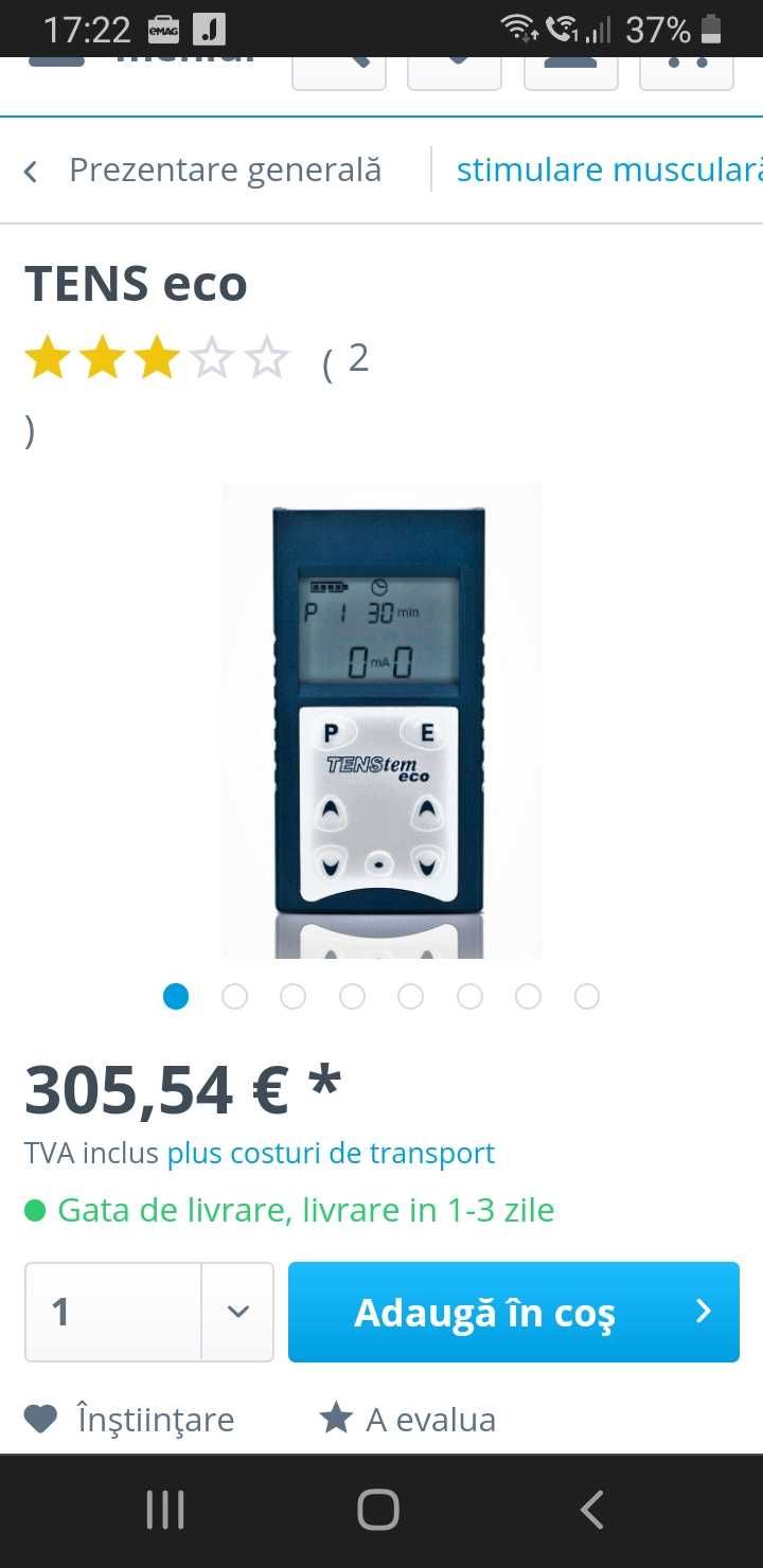 Aparat medical pentru electroterapie TensEco