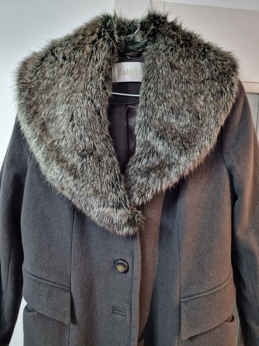 Palton elegant cu blanita