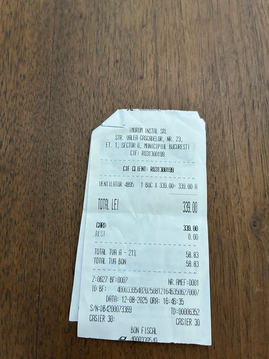 Ventilator baie MMotors MMP nou