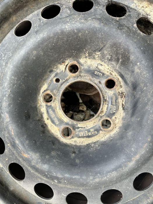 Set jante tabla opel R15 5x110 6J ET43