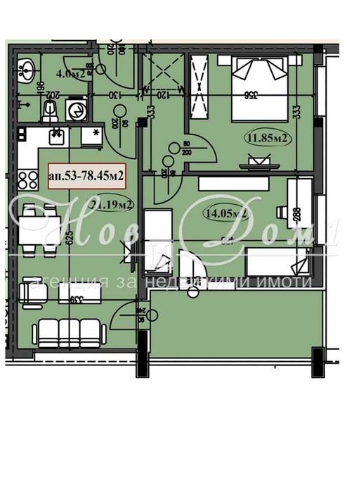 Продава се Тристаен апартамент в Варна, Владислав Варненчик - 90 кв.м за 1139 €/кв.м - Снимка #1