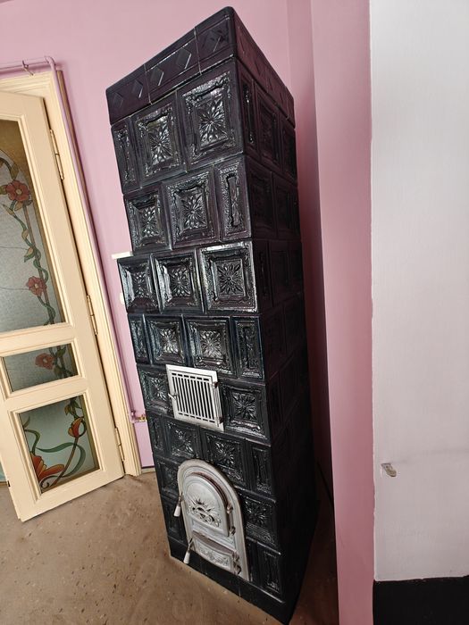 Vand teracota culoare albastru inchis