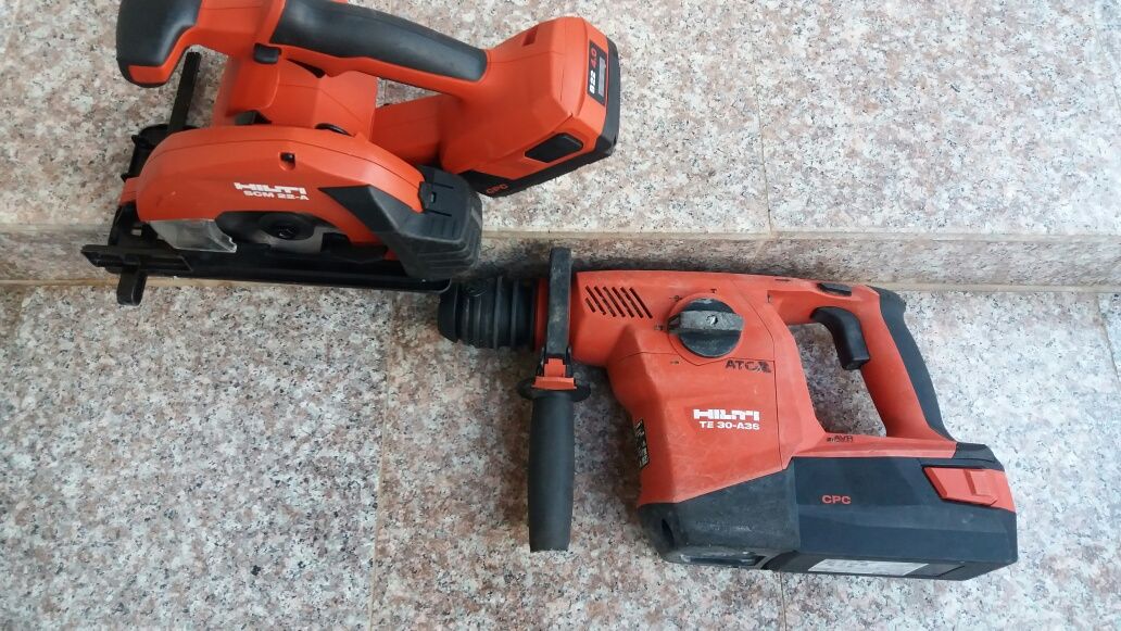 Hilti set circular pe acumulatori,  rotopercutor