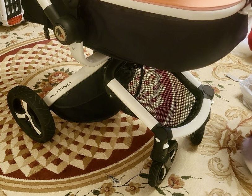 Коляска GUBI PLATINO 2 в 1 состояние новая