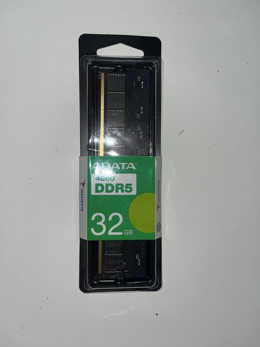 RAM памет A-DATA 32GB DDR5 4800MT / AD5U480032G-S