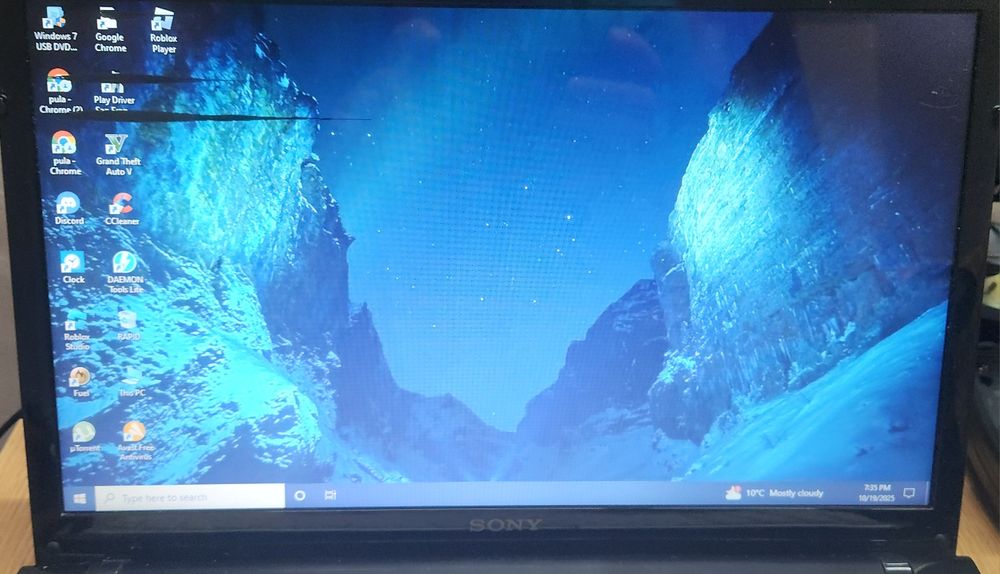 Laptop sony vaio pentru piese