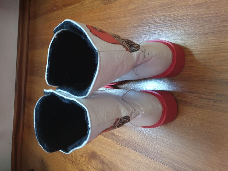 Ghete piele naturala