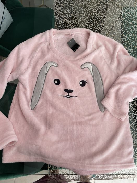 Bluza pijama pufoasa